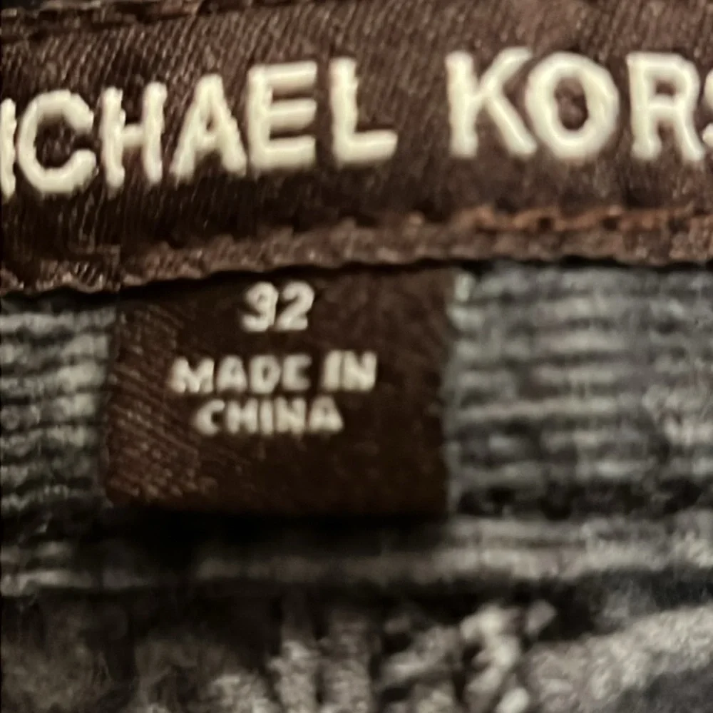 MICHAEL KORS Women’s Corduroy size 32 charcoal grey Pants